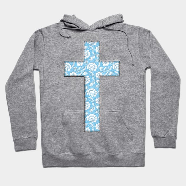 Christian Cross Hoodie by SagedArtDesign